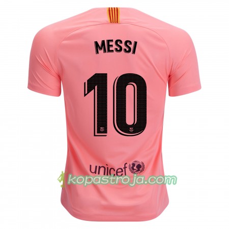 Billiga Fotbollströjor FC Barcelona Messi 10 Tredje tröja 2018/19 Kortärmad